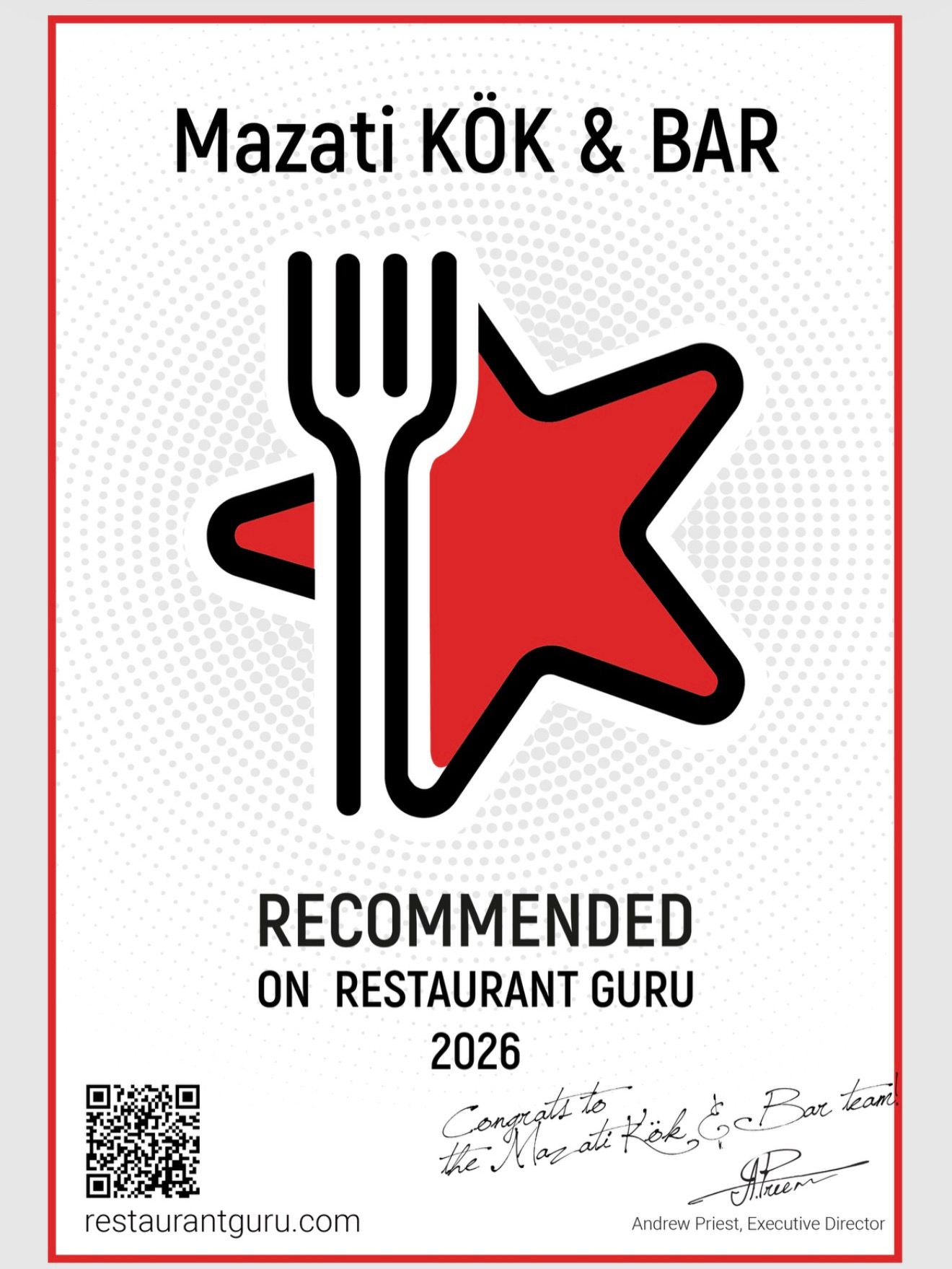 Mazati Kök & Bar